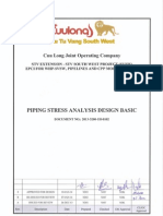 2013-3200-1H-0102 Rev 0 Piping Stress Analysis Design Basic-CL Approval