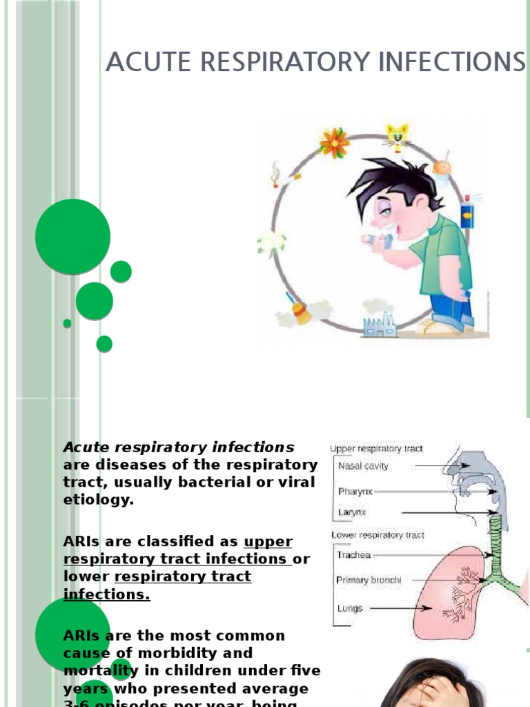Acute Respiratory Infections | PDF | Infection | Pneumonia