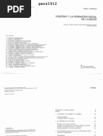 Wertsch James V Vygotsky Y La Formacion Social de La Mente PDF | PDF