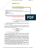 Regulamenta as Atividades - Desenv. da Agricultura Orgânica_Decreto n° 6.323 de 27.12.2007