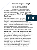 What Is Chemical Engineering