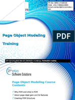 Page Object Modeling Training 21st Century +917386622889