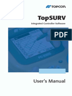 TOPCON TOP - SURF - Manual de Utilizare