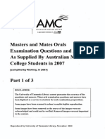 Mates Matsters Oral Guide Part - 1 PDF