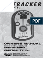 Owner'S Manual: Bedienungsanleitung Manuel D'Utilisation Manuale Di Istruzioni Manual de Instruccions