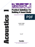 Acoustics 101 - Practical Guide For Building A Sound Studio