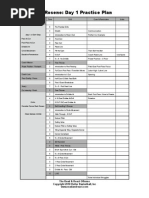 TJ Practice Plan