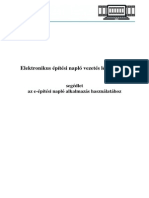 E-Epitesi Naplo Hasznalatarol - Lepesenkent - 1