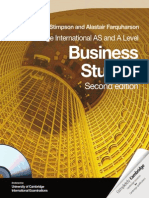 Cambridge International AS and A Level Business Studies Coursebook