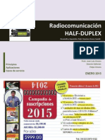 Enero 2015 - Radio Half Duplex - Material Trabajo