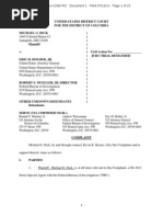 Mike Dick Lawsuit Against Eric Holder