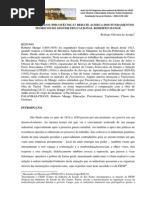 TAYLORISMO E/OU PSICOTÉCNICA? DEBATE ACERCA DOS FUNDAMENTOS TEÓRICOS DO GESTOR EDUCACIONAL ROBERTO MANGE