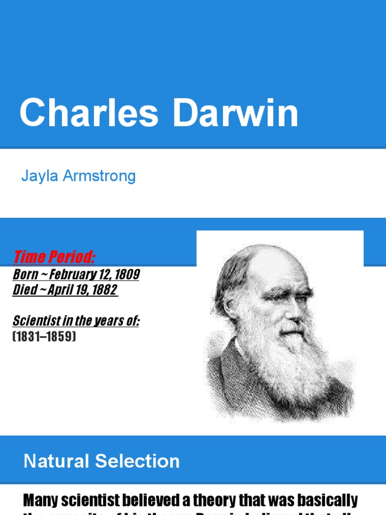 Charles Darwin and Natural Selection Insights | PDF | Travel | History
