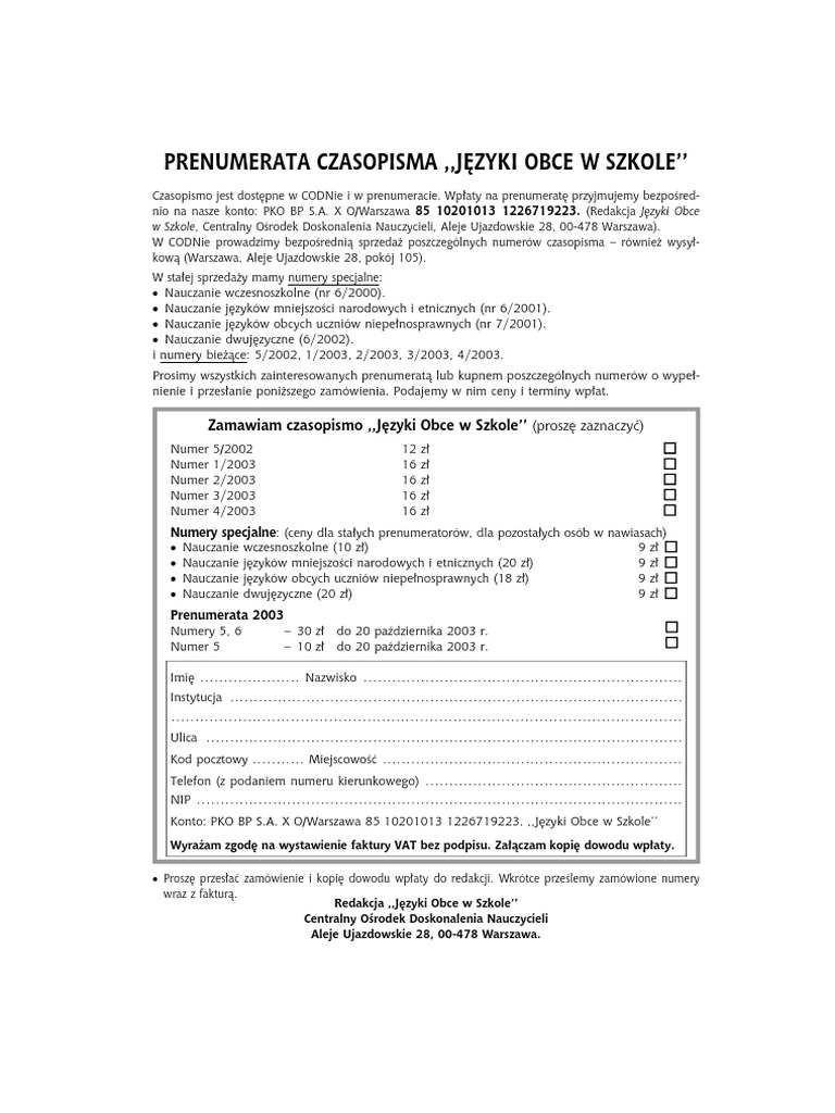Przeczytaj Fragment Wywiadu Z Uczennica Liceum I Zapoznaj