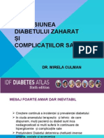 Răspandirea Diabetului Si Complicațiilor Sale