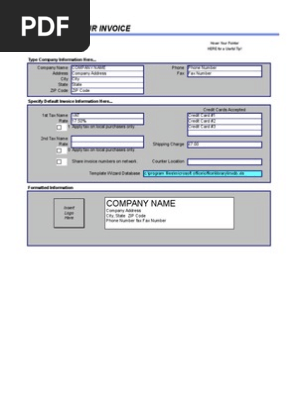 Invoice Template
