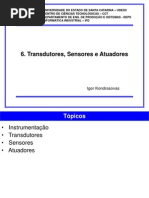 6 Transdutores Sensores e Atuadores
