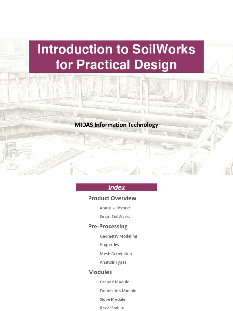 SoilWorks - Introduction | PDF | Geotechnical Engineering | Soil Mechanics