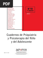 Cuadernos de Psiquiatría y Psicoterapia Del Niño y Del Adolescente