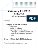 February 11, 2015: All Are Welcome!