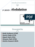 Pulse Modulation Pulse Modulation: Multimedia Presentation