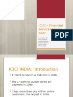  ICICI Rural Banking