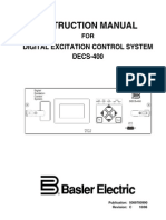 Basler DECS-400 Instruction Manual