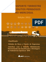 o Transporte Terrestre de Produtos Perigosos Mercosul 2012