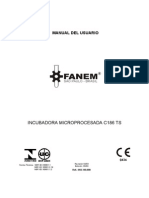 Manual de Usuario Incuabdora Fanem C-186