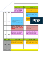PGDM - Batch 04: 2013-15, Nmims University, Bangalore. Schedule For Trimester 06
