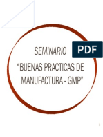 Buenas Prácticas de Manufactura