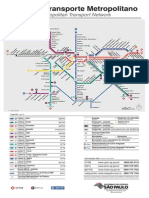 Mapa Metrô