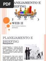 Planejamento e Briefing