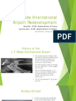PLP - Bermuda Airport Re-Development Presentation - Purvis Primary - Jan 27, 2015