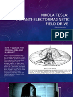 Nikola Tesla: The Anti-Electormagnetic Field Drive: Emma Gorsuch World History Ii Period 1