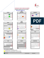 Calendario Académico - 2014 - 2015