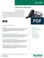 Yealink SIP-T28P Datasheet PDF