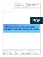 Laminación (Variable de Proceso) PDF