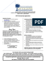 2015 Application Guidelines For Students For Law Enforcement Foundation