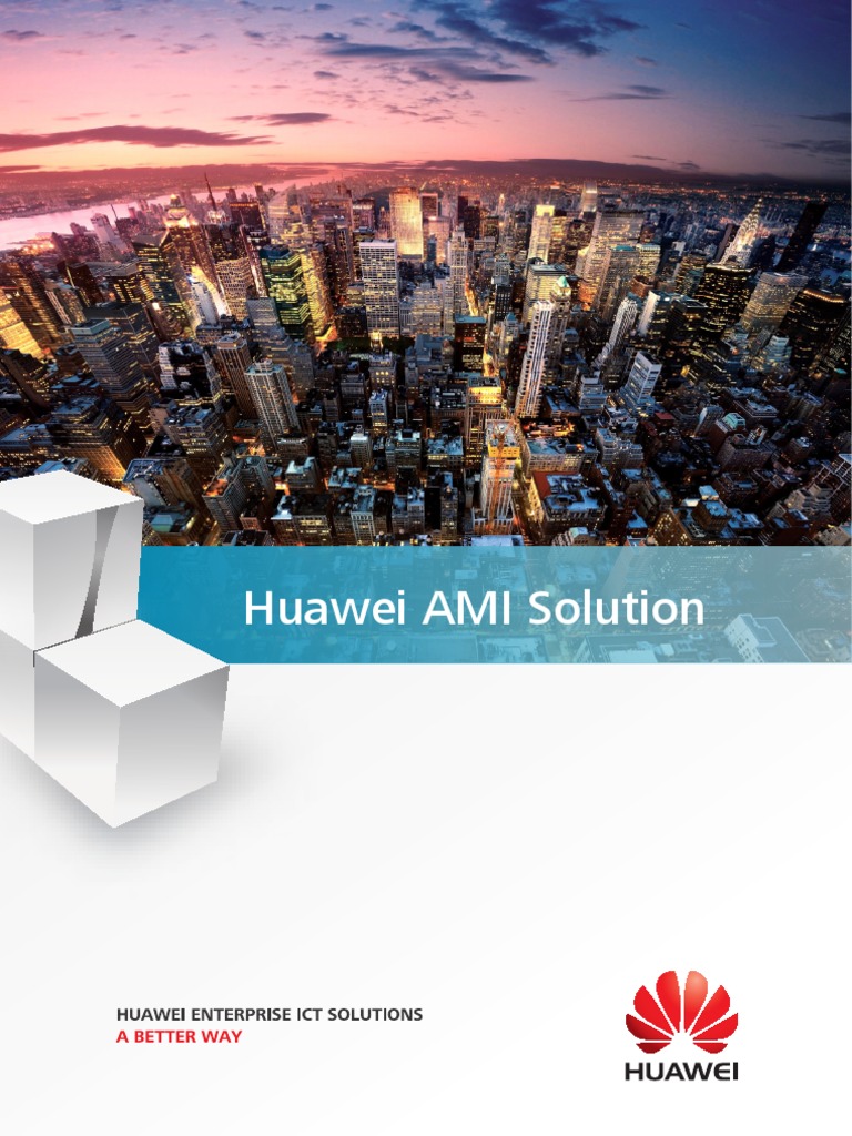 Huawei AMI Solution Brochure - v2.0 | PDF | Scada | Computer Network
