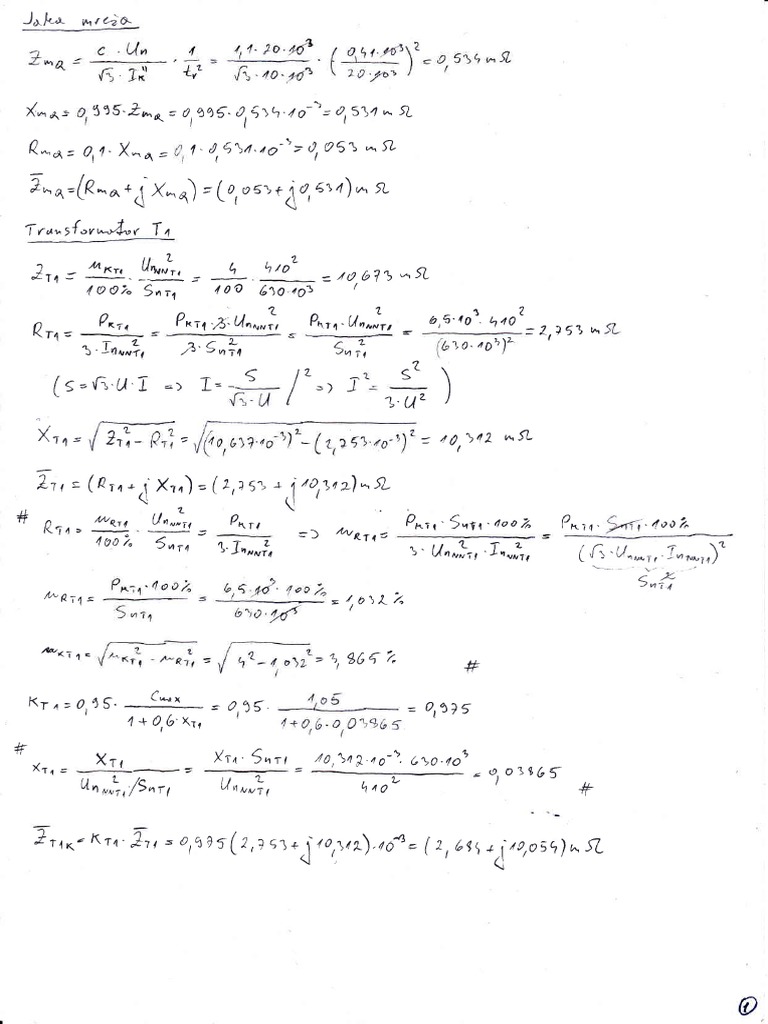 Complex Mathematical Equations | PDF