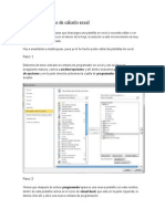 Desbloquear Hojas de Cálculo Excel