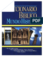 Diccionario Biblico Mundo Hispano