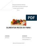 Alimentos Ricos en Fibra