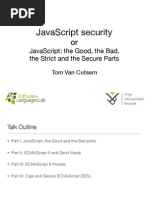 JavaScript Security Presentation