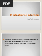 O Idealismo Alemão