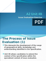 Issue Evaluation Exercise