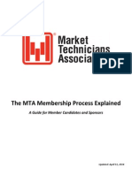 The MTA Membership Process Explained: A Guide For Member Candidates and Sponsors