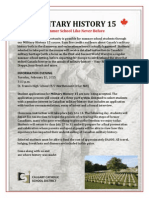 Military History 15-SummerSchool2015 PDF