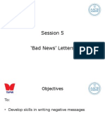 Bad News Letters